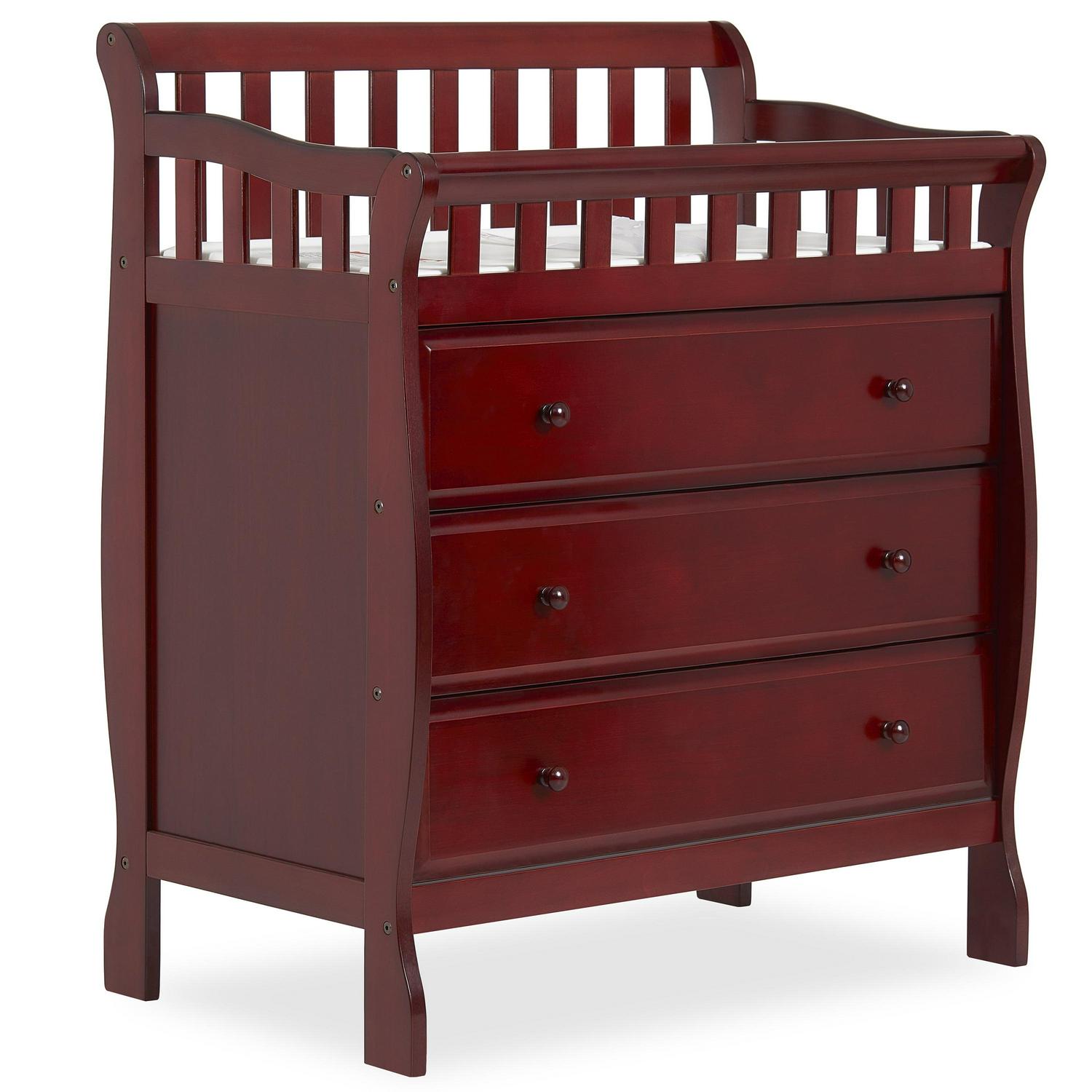 681a2baba7e6b4c3ccbe382909cd2019f501e03fffaa1ab4a13510a74ec08d05.jpg Dream on Me Marcus Changing Table and Dresser. Cherry - Image 1