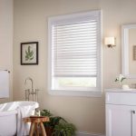 Home Decorators Collection Faux Wood Blinds White Cordless 2in Classic Durable Mounted Frame 22 x 72 inch