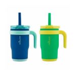 Reduce Coldee 14oz Tumblers with Handles, 2-Pack