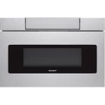 Sharp Microwave Drawer Oven, 24 IN. 1.2 CU. FT. 1000W Stainless Steel