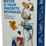 Cirkul 22 oz Plastic Water Bottle Starter Kit with Blue Lid with 1 Fruit Punch & 1 Mixed Berry Cartridge - Great for Staying Hydrated.