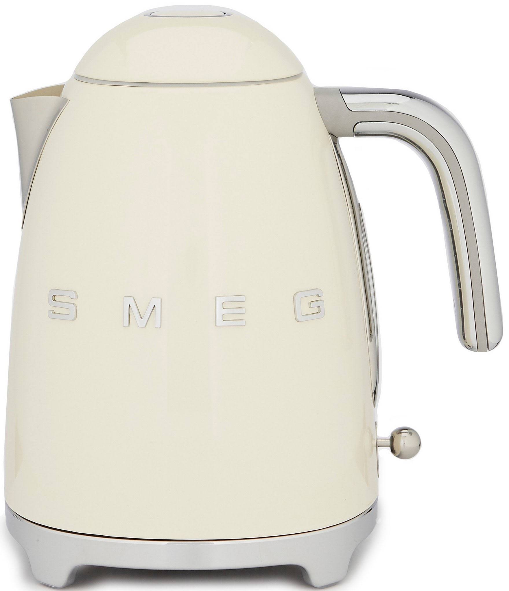 68a66163f5c5a2c04a02366a60cff04de681c429108b08d8bfd3a70f380fa57b.jpg Smeg Electric Kettle - Retro Style (Cream) - Image 1