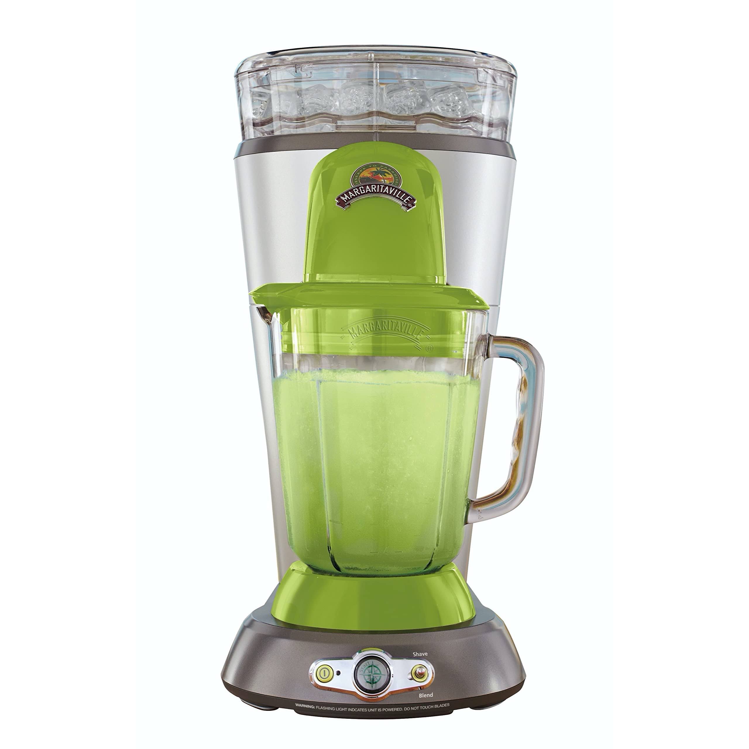68b4d338039d30b8e90c087b8b3416e264349201a7c5a1cdc5bc1f1c3418d45b.jpg Margaritaville Bahamas Frozen Concoction Dual Mode Beverage Maker Home Margarita Machine with No-Brainer Mixer and, 36 Ounce Pitcher - Image 1