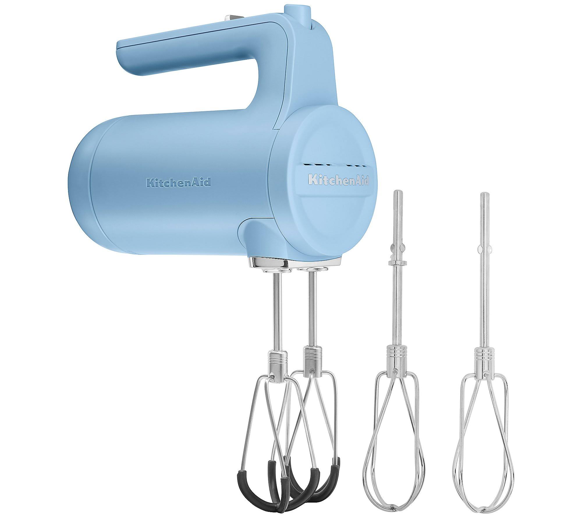 68d234841b18f90e551002d15a7f523258f47ff981d5f9011f22c3f0238f3475.jpg KitchenAid Cordless 7-Speed Hand Mixer w/FlexEdge Beaters ,Blue Velvet - Image 1