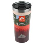 Ozark Trail 22 oz Vacuum Insulated Stainless Steel Tumbler-Mountain Print, Size: 22 fl oz