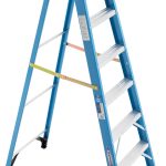 Werner 8 ft. Fiberglass Step Ladder with 250 lb. Load Type I