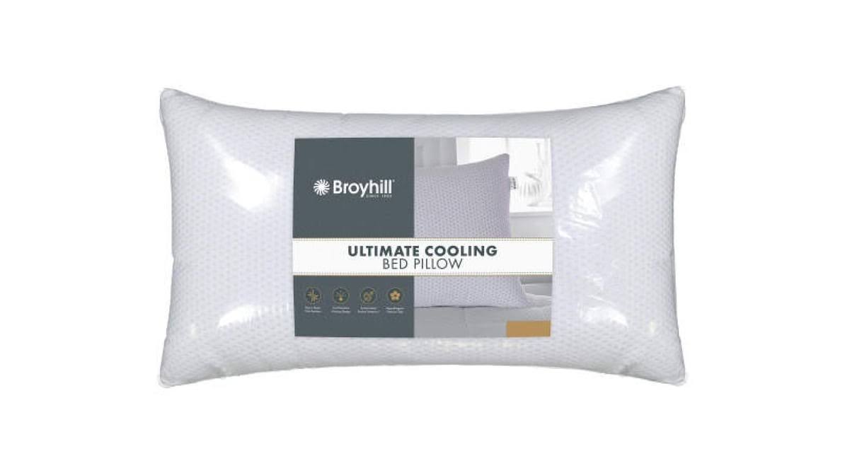 68e85fef709a5663bd1c89430a068fd1b80749437b04a3ea78f0fd84886ae589.jpg Broyhill - White Ultimate Cooling King Pillow - Image 1