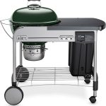 Weber 22 in. Performer Deluxe Charcoal Grill Green