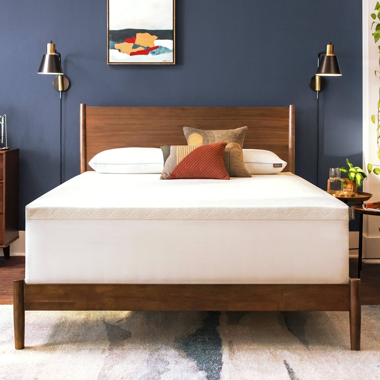 6997866d4524b21a71b8f4e0bdf00dfc954f9fec21f7e8a433925004aa009960.jpg TEMPUR-Cloud 2 in. Full Mattress Topper - Image 1