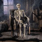 5 ft Life-Size Posable Skeleton Halloween Decoration