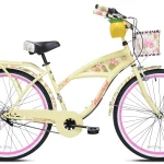 26" Margaritaville Women'S 3 - Speed Cruiser Bike, Yellow