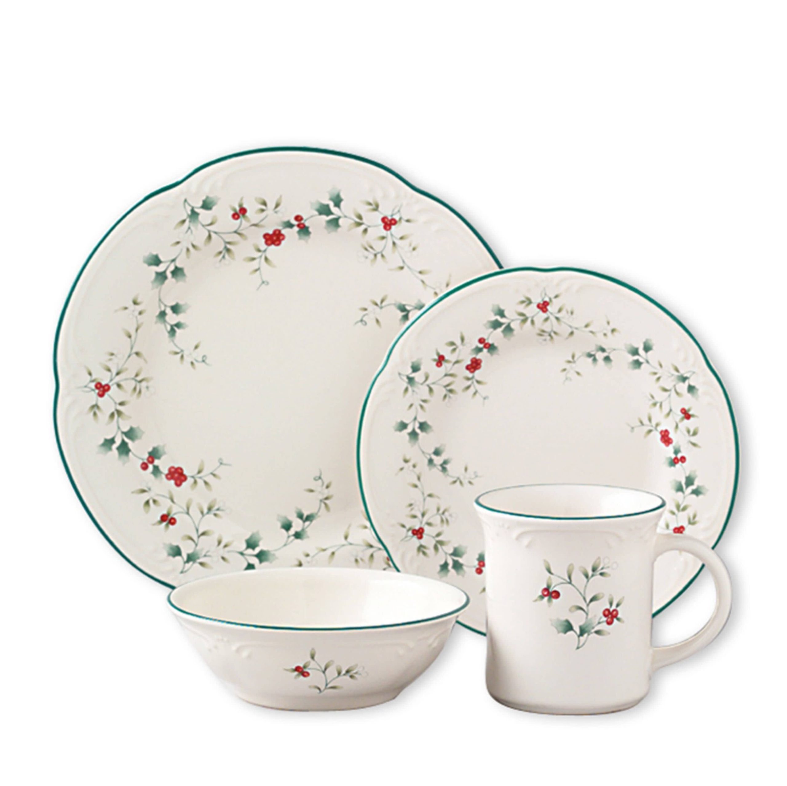 69fe8c52a2b20536f2028737c7e44ad06b2af70898d7d01d8a47936b8071326b.jpg Winterberry 16 Piece Dinnerware Set - Image 1