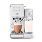 Mr. Coffee One-Touch CoffeeHouse+ Espresso, Cappuccino & Latte Maker, White