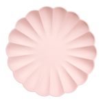 Meri Meri - Pale Pink Simply Eco Large Plates
