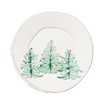 VIETRI Lastra Holiday 10.5" Dinner Plate Over