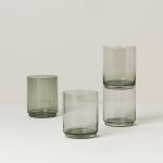 Lenox Tuscany Classics Set of 4 Smoke Tall Stackable Glasses