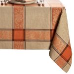 Elrene Autumnal Harvest Jacquard Tablecloth, 60" x 102" - Multi