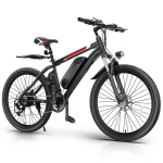 Elifine 500W Electric Bike for Adults, 26" Mountain Electric Bicycle with 5 Riding Modes Ebike, 48V 7.8ah Battery, Shimano 21 Speed & 19.8 Mph Aluminum Alloy Electric Commuter Bike up to 50 Miles