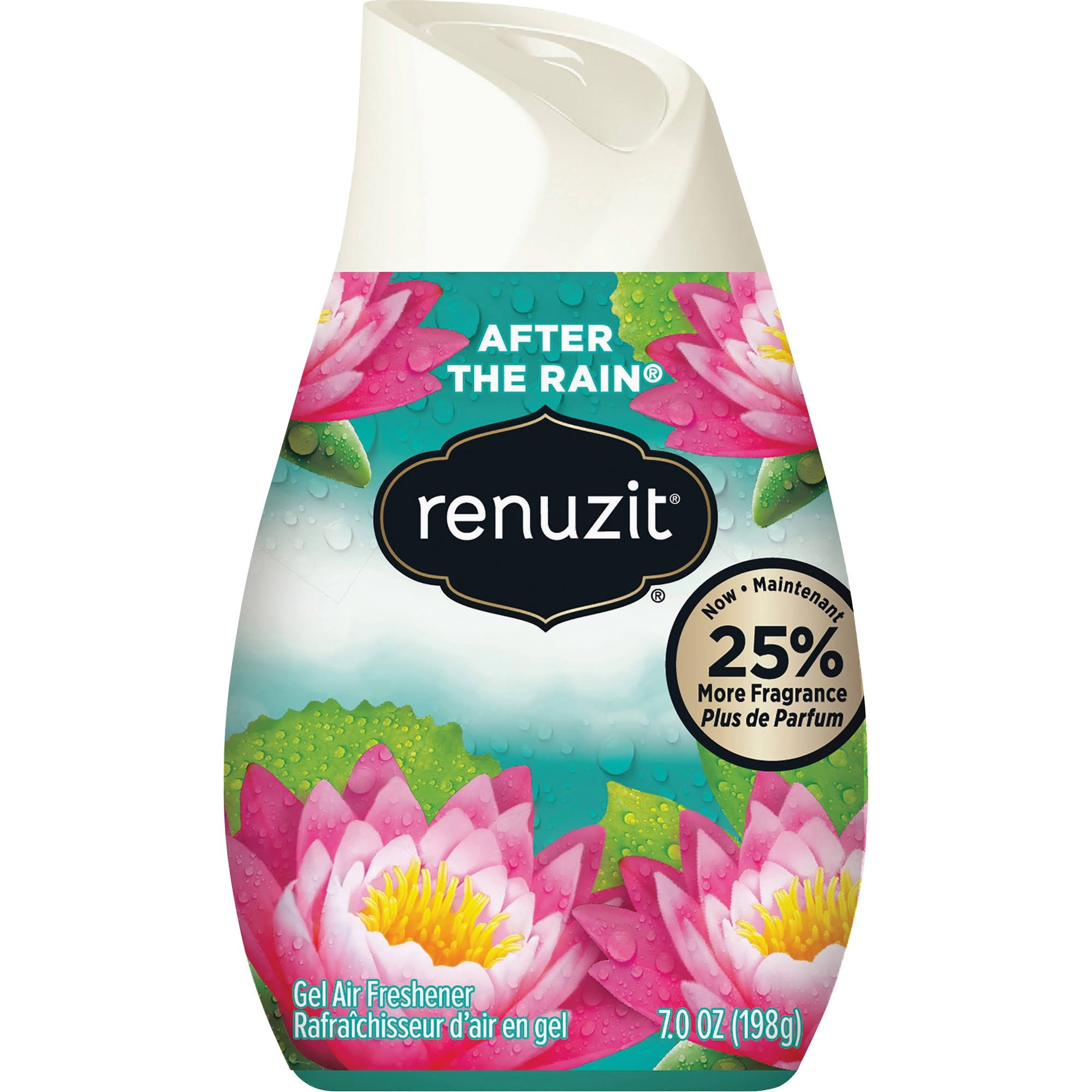 6b52629af521468f092c06624fb20ff7e420976a98fa8f737dc5866298c1e883.jpg Renuzit Adjustable Air Freshener, After The Rain - 7 oz bottle - Image 1