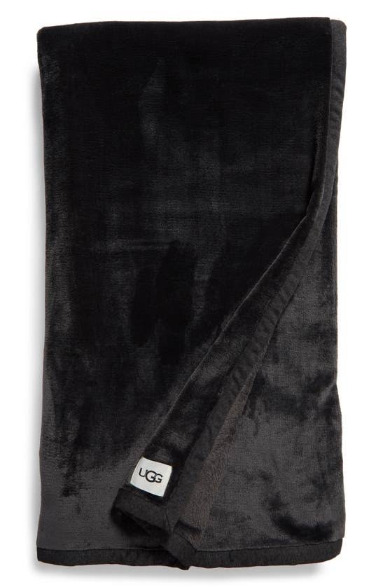 6b8fdb0bacd9775238169b888c3a29f104583ff441ef1be47648d66f412c9cef.jpg Ugg Duffield Throw II Black Bear Heather - Image 1