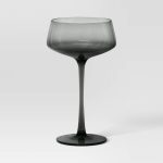 9.8oz Cocktail Coupe Glass Gray - Threshold