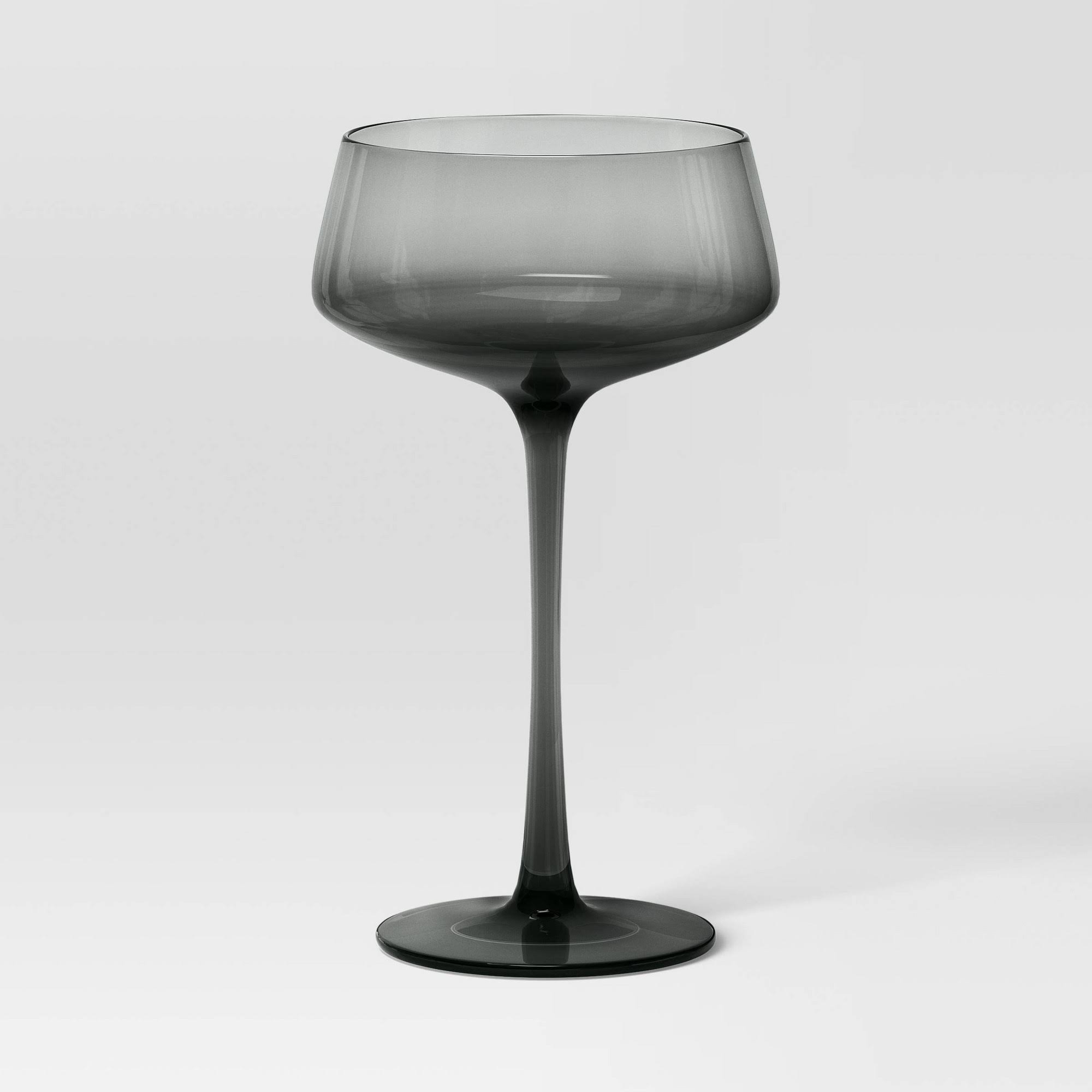 6bb14f2d0a3f6b82fe22a9af1734d5c11511fb186e95b8d44dfc94f687d7c067.jpg 9.8oz Cocktail Coupe Glass Gray - Threshold - Image 1