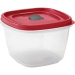 Rubbermaid 7 Cups Food Storage Container 3 Pack Clear