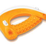 60"x39" Inflatable Sit 'N Float with 2 Cup Holders