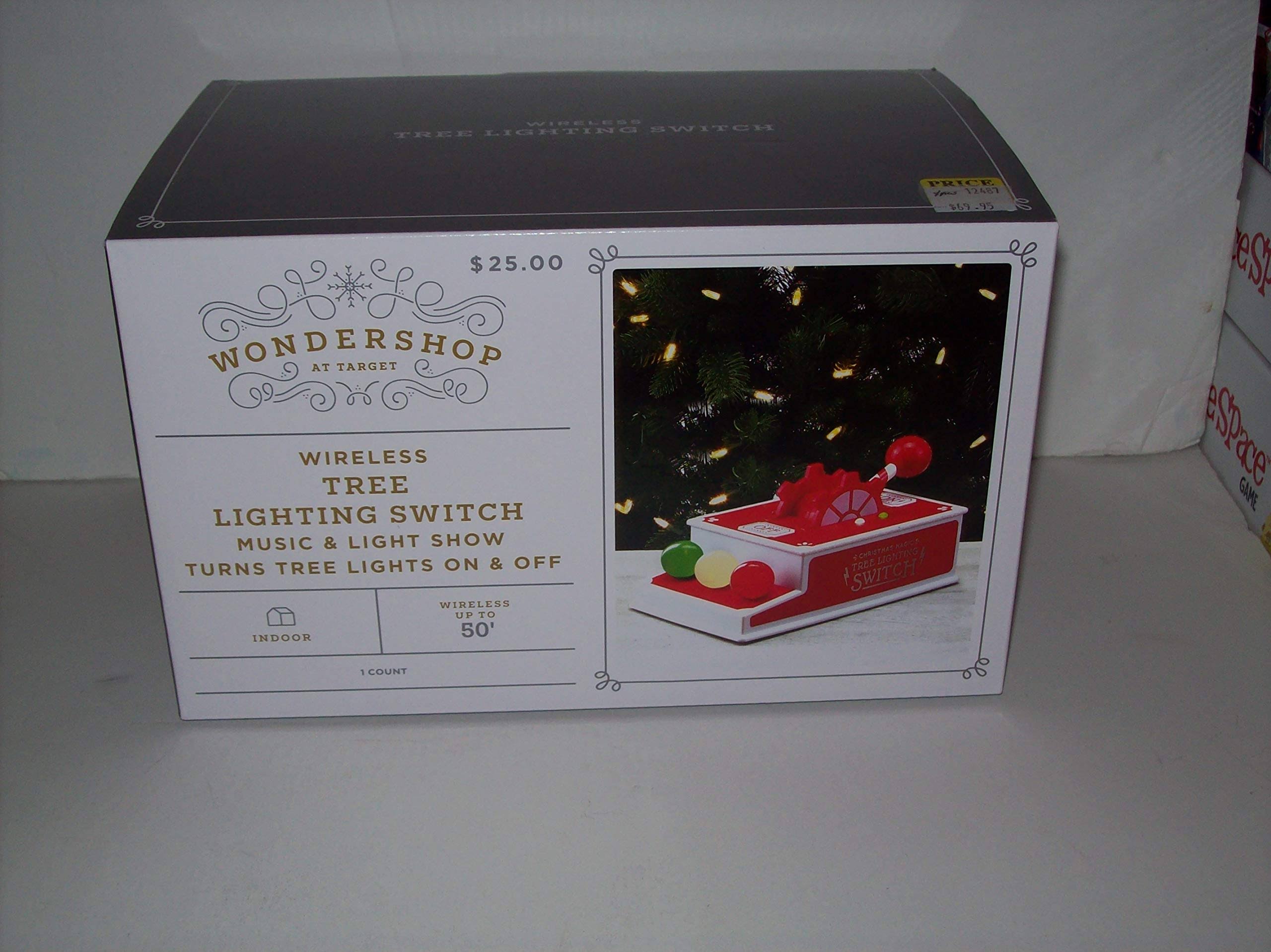 6c06604a6a1d46312b88fba825111283cd28230b6e793051954cc52a9d7d04dd.jpg Wondershop Christmas Controller Decorative Figurine Magic Tree Lighting Switch - Image 1