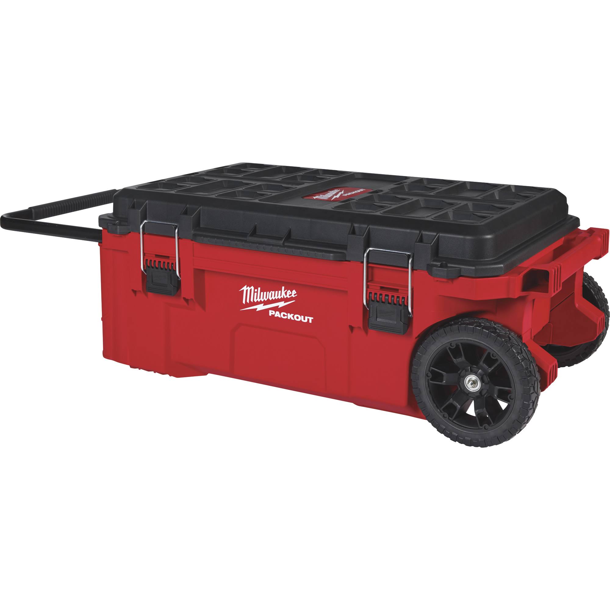 6c2897ce040c3ad286a09ce0749c8b509491d572ea8f270771bd352480db921f.jpg Milwaukee 48-22-8428 - PACKOUT Rolling Tool Chest - Image 1