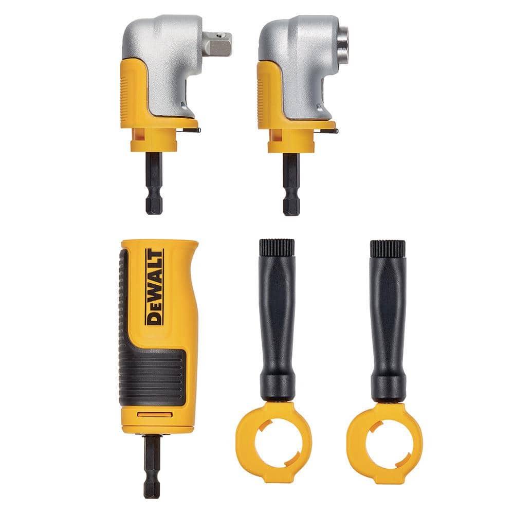 6c28eb1ab633166dfc8b9e495810c03287189d453ea7c5dcb04ffa737f55e96d.jpg DeWalt Maxfit Ultra 3-in-1 Right Angle Attachment Set - Image 1
