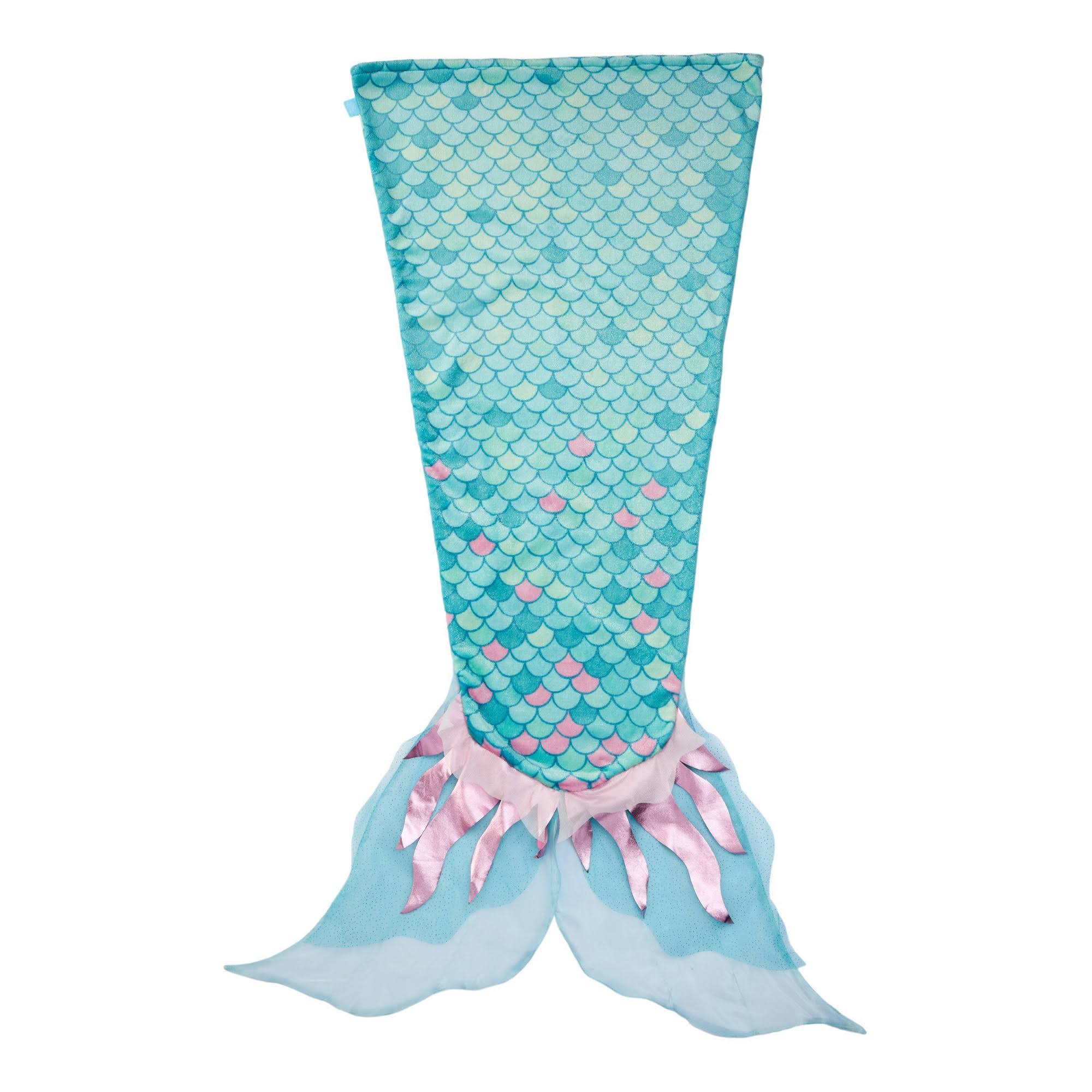 6c567d473b92e7abb073aa78526e2e05ea141a21a148e5b95424d4d90b70fb57.jpg The Little Mermaid Tail Kids' Blanket Ariel - Image 1
