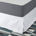 Zinus SmartBase Easy on/Easy Off Bed Skirt for 14 inch SmartBase Mattress Foundation Twin XL