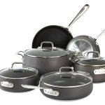 All Clad HA1 Hard Anodized Nonstick 10 Piece Cookware Set