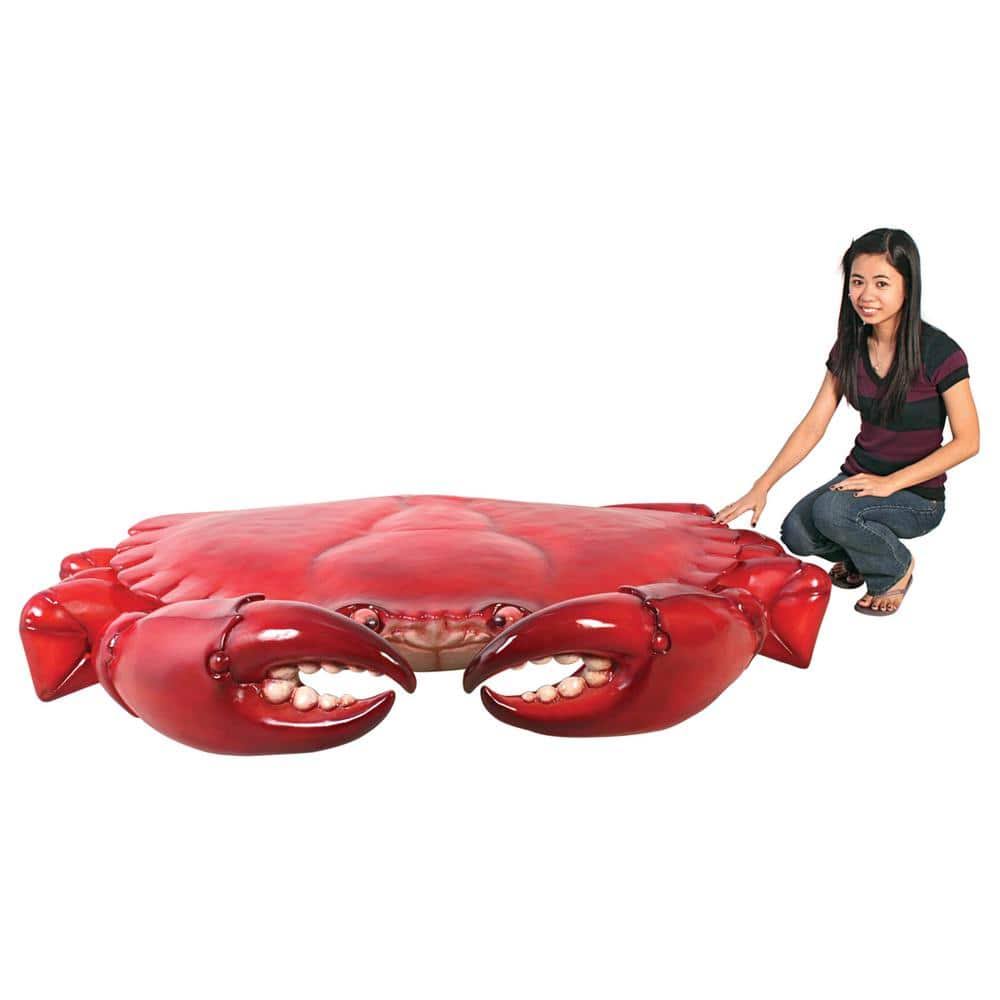 6cb2aae38260561d9f50c32f9cd24356ce8ff528b7812017a58dc3ab190b3c56.jpg Design Toscano Colossal Crustacean Grand Scale Giant King Crab Statue - Image 1