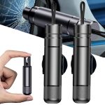 Safehammer Glass Breaker, Car Safety Hammer, Safe Hammer Glass Breaker, Car Emergency 2-in-1 Window Breaker & Seat Belt Cutter, Vehicle Escape Tool,