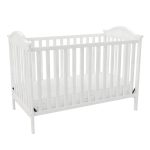 Baby Relax Adele 3 - in - 1 Convertible Crib. White