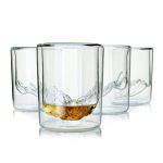 Grand Tetons - Set of 4 Whiskey Glasses