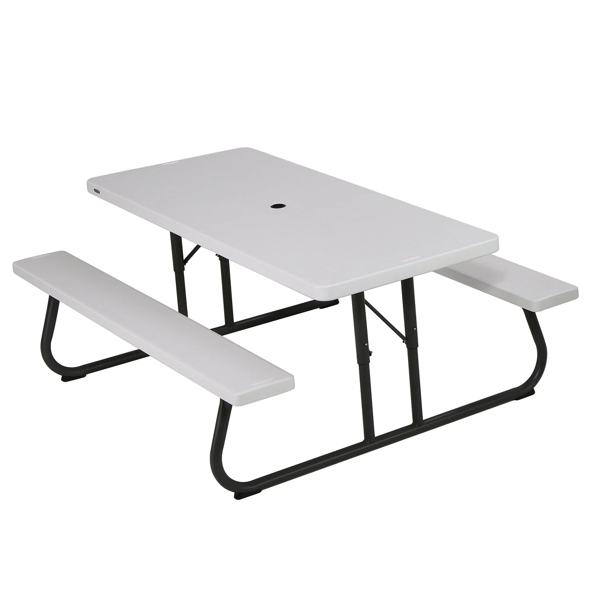 6d1af4a977e8c8a62d50431c82c5c08b760734031ef0d45fdebe6e07121575cb.webp Lifetime 6 Foot Folding Picnic Table, 80215 - Image 1