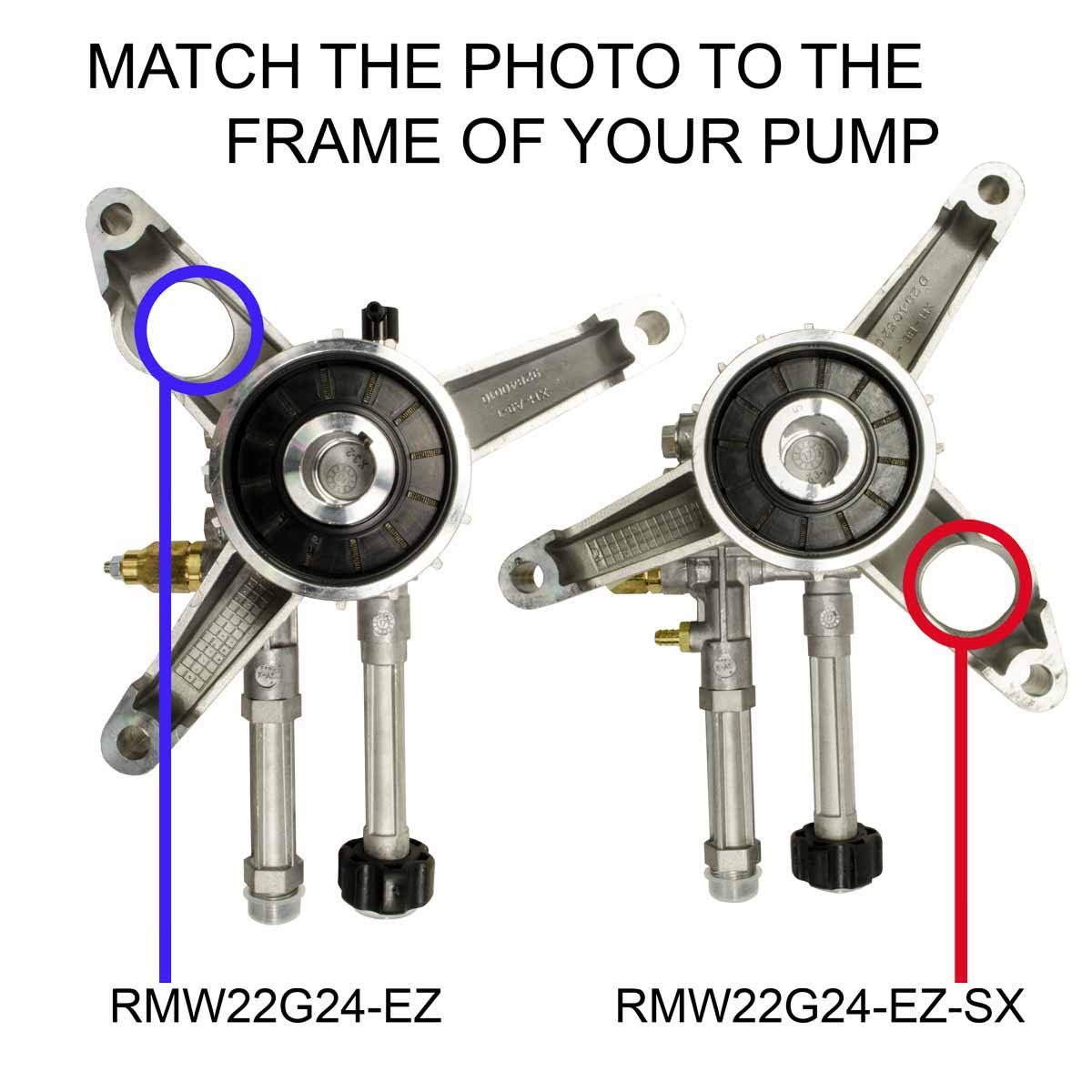 6d7788df1ca469ea7ff371ba65797ec408f2ed36d3dfcd48d0021b89d127d4dc.jpg AR RMW22G24-EZ-SX Vertical Axial Pressure Washer Pump, 2400 psi, 2.2 GPM | Spraywell - Image 1