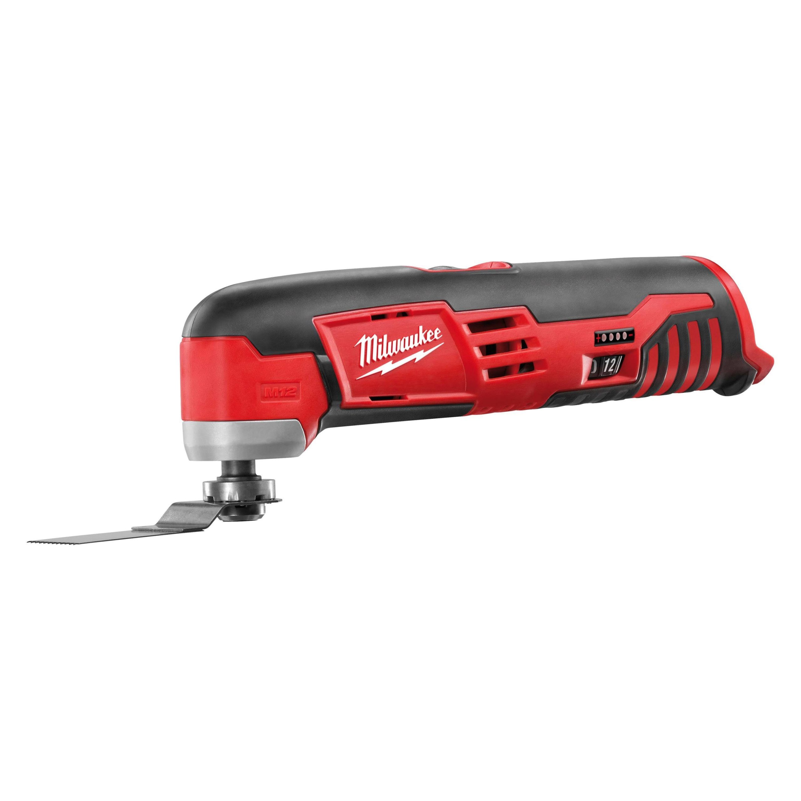 6da4616de74ce2ef4cd2138d38481689bab95719389d7524d5dc80f6f48f9493.jpg Milwaukee 2426-20 M12 Cordless Multi TOOL. - Image 1