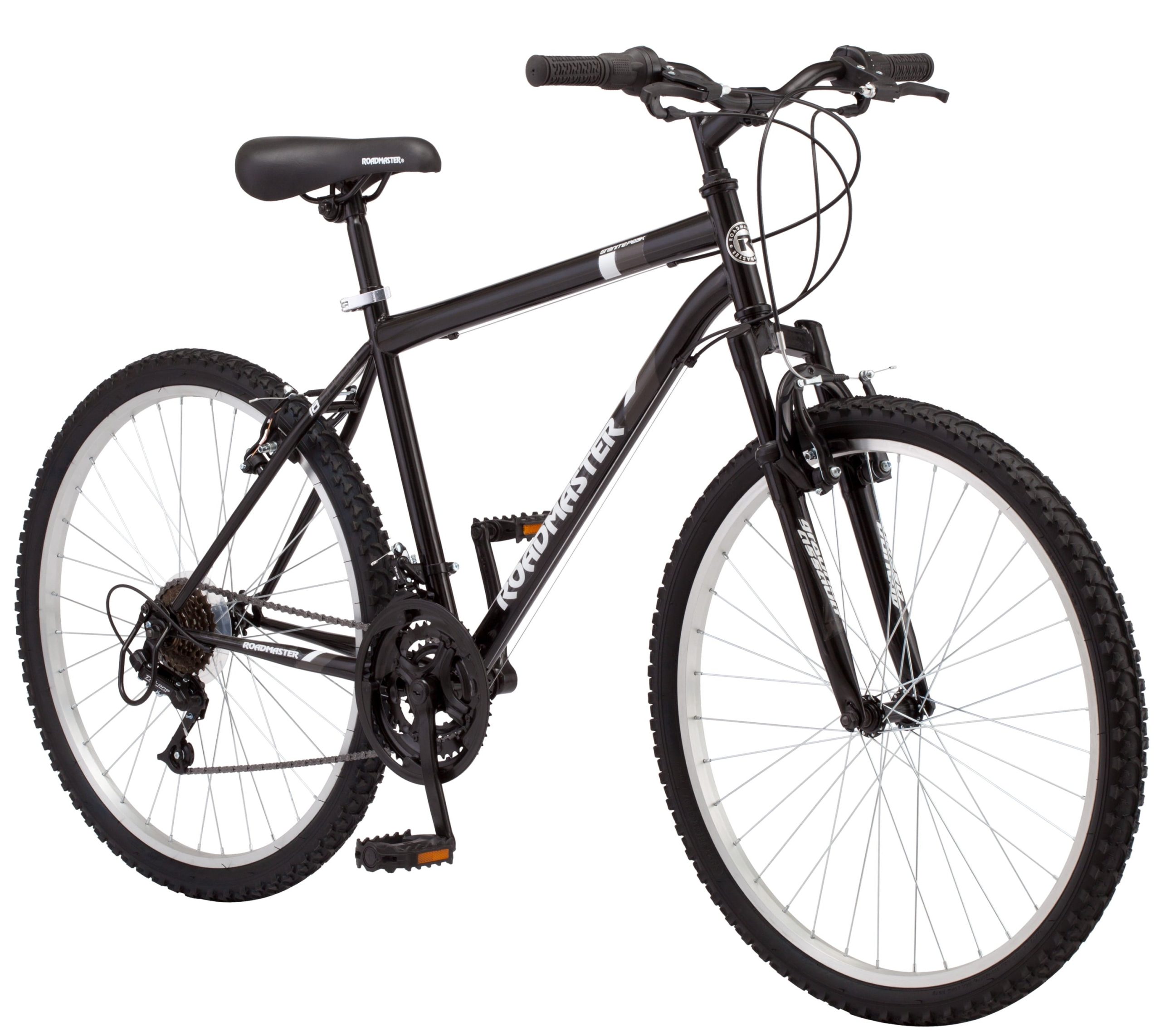 6dafcf2d5d48153db84ee5e17a92ab5765f6595ab274cbcea0ad05f788f09f3d.jpg Granite Peak Men's Mountain Bike. 26-inch wheels. black - Image 1