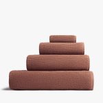 Parachute Soft Rib Bath Towel - Clay