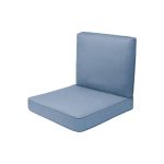 Haven Way Universal Outdoor Deep Seat Lounge Chair Cushion Set - 23x26 - Chambray