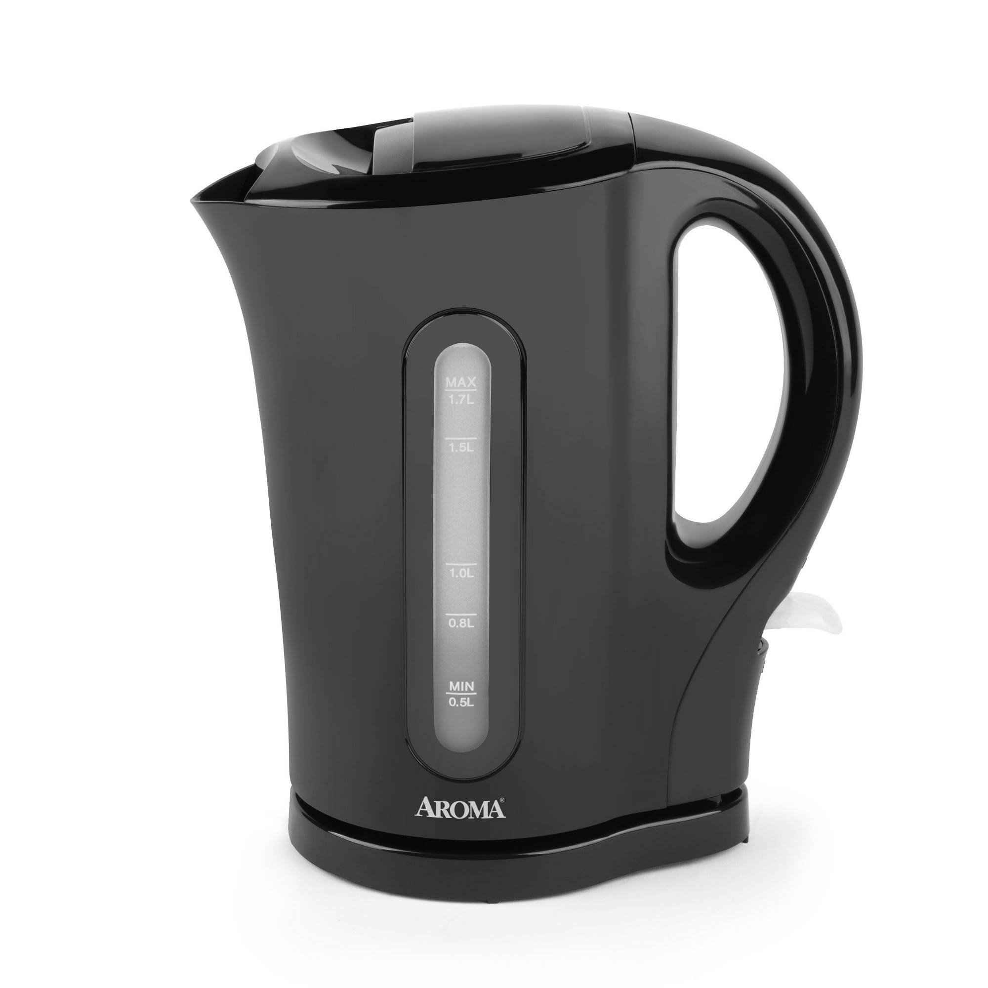 6ddcee642b985accbb196b622ae0177793264f48594a32c0e9298fbf03bbca68.jpg Aroma 1.7L Electric Kettle - Black - Image 1