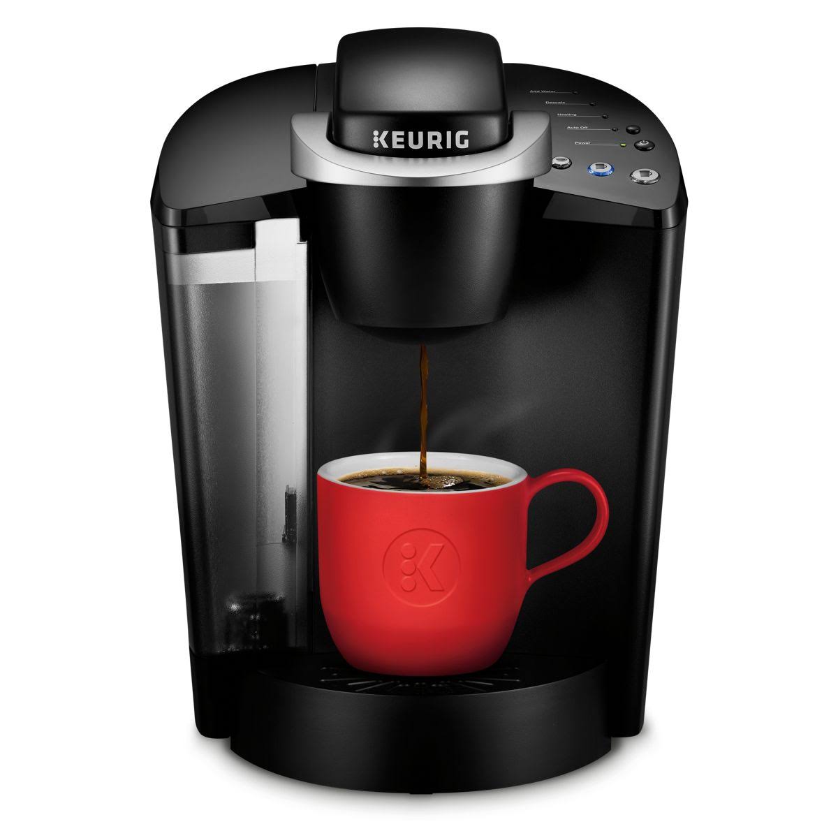 6de99f1b64bdb2563a8e052efca2f13d74584673005802b1d64c3e2786bc21e3.jpg Keurig K-Classic Single Serve K-Cup Pod Coffee Maker Black - Image 1