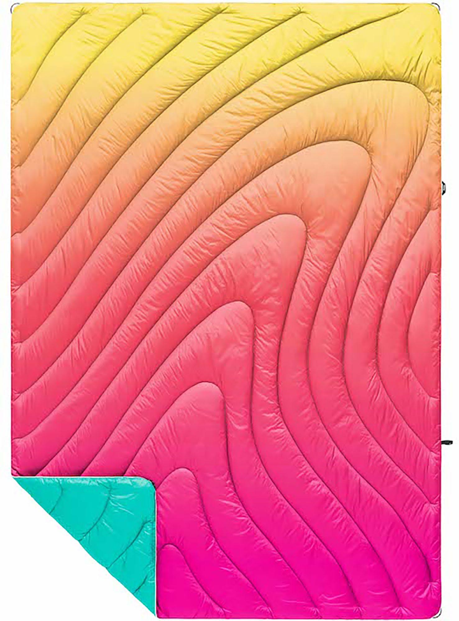 6e374eb5dd2b955798719346275d05a5a6e47d447575202f30d38a732fc1d415.jpg Rumpl Original Puffy 1-Person Blanket - Lemonade Fade - Image 1