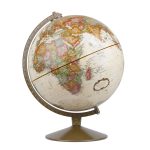 Replogle Franklin Tabletop Globe, Brown