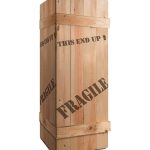 A Christmas Story - Fragile Leg Lamp Crate - Cardboard Cutout