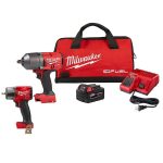 M18 FUEL 18V Lithium-Ion Brushless Cordless 1/2 in. and 3/8 in. Impact Wrench with Friction Ring Kit (2-Tool)